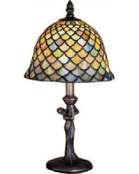 Tiffany Mini Lamps on Tiffany Fishscale Mini Lamp Free Standard Shipping Within The