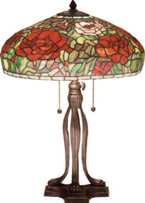 lighting lamp  Tiffany Tiffany Peony Table Lamp