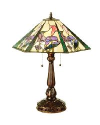 Calla Lily Hex Table Lamp