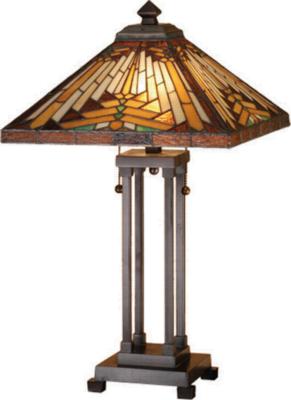 mission style lamp,mission lamp,mission style lighting,mission lighting,mission table lamp Nuevo Mission Table Lamp