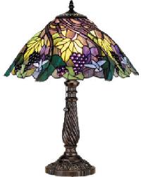 Spiral Grape Table Lamp