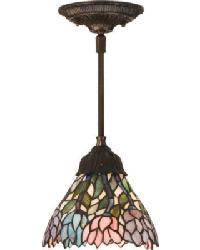 Wisteria Mini Pendant Beige Pink Purple