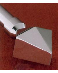 Dagger Finial - 1in Chrome ONLY The Modern Collection