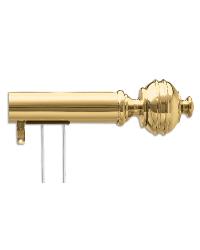 1½ inch Windsor Traverse Rod Bright Brass Graber Catalog