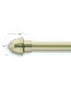 Graber 3/4 inch Tradition Cafe Rod - 48-84 inches Brass