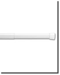 Oval Spring Tension Rods White Graber Catalog