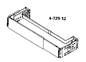 2½ Dauphine and Curtain Rod White