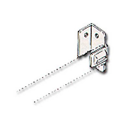 Graber Sash Brackets for Crystal Clear Rodding Graber Catalog 4-828-0 Beige  Curtain Rod Brackets 