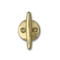 Cord Cleats with Screws Brass Graber Catalog