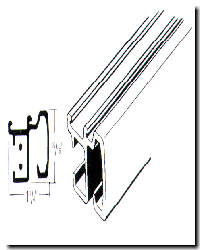Wall or Ceiling Mount Cord Traverse Track by  Konnect International 