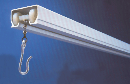 Cubicle Track - Ceiling Mount Curtain Track Imperial Fastener Cubicle Track - Ceiling Mount Curtain Track Ceiling Track