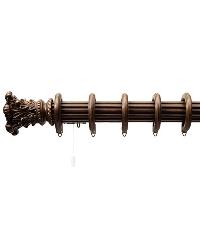 Regal Reflection - 2 1/4in Single Track System with Rings EasyPull Traverse Rods