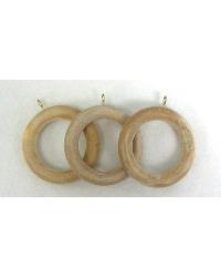 Unfinished Wood Curtain Ring by   