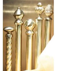 Brise Bise Brass Curtain Rods                             