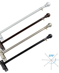 Swing Arm Rod Adjustable from 17-26 Inches by   
