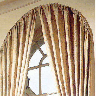 Arch Window Curtain Rod Window Treatments for