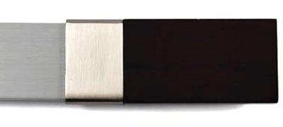 Dark Beechwood Finial BRIMAR TRIMS INC. Dark Beechwood Finial Modern Curtain Rods
