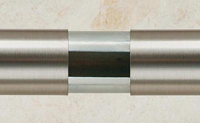 Brimar Steel Rod Splice Connector in Tuxedo DTX52 