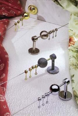 Casa Valentina Fatime Wire Set  Modern Curtain Rods