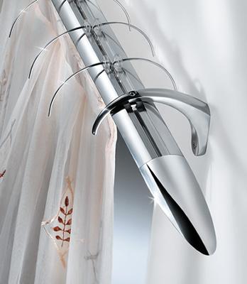 Casa Valentina Fiona Fly Finial Set  Modern Curtain Rods