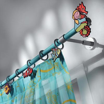 Casa Valentina Lili Leo Finial Set  Modern Curtain Rods