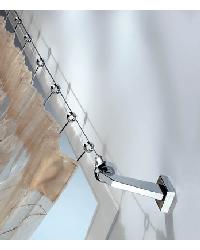 HOW DO I MOUNT A WIRE TENSION CURTAIN ROD/CABLE? - YAHOO! ANSWERS