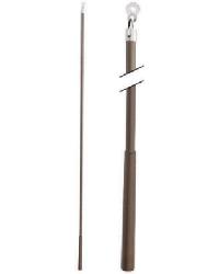 Metal Baton 36in Plastic Attachment FM312A Brushed Bronze by   