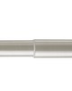 Aria Metal Adjustable Telescoping Curtain Rod 28-48 in Brushed Nickel