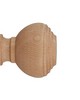 Finestra Swivel Socket for 2in Pole Walnut