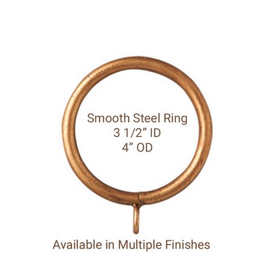  Smooth Steel Ring 3.5in ID
