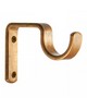The Finial Company Steel Bracket Shown in Aged Gold