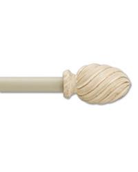 Spiral  Curtain Rod Set by  Graber 