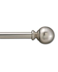 BRUSHED NICKEL CURTAIN ROD BRACKETS AND HOLDERS - SHOPWIKI