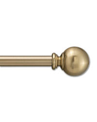 SHOPZILLA - CURTAIN RODS GLASS FINIALS CURTAIN RODS  ACCESSORIES