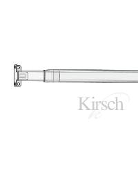 Clear Sash Rod 28-48 in. Clear