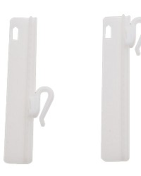 Flexible Curtain Hook - Adjustable Height by   