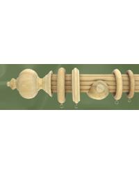1 3/8in Camelot Finial - Unfinished Unfinished 2008-2009 LJB Catalog