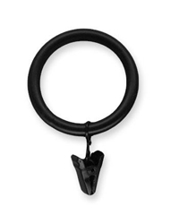 1 1/4 Inch Iron Ring with Clip LJB Wrought Iron