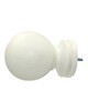 Menagerie Baluster Ball  Aged White