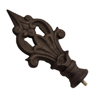 Decorative Spear Finial Old World Bronze Casa Artistica F0057 Gold  Metal Rods 