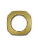 Rowley Matte Brass Square Snap Together Grommets 