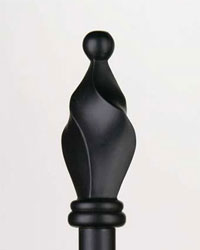 Twist Drapery Rod Set Budget Wrought Iron