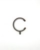 Vesta Flat C-Ring with Eye and Insert Oil Rubbed Bronze