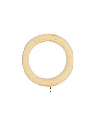 Plain Unfinished Ring with Eyelet - 1 3/8 Highland Timber