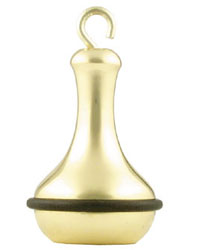 Cord Weight Polished Brass