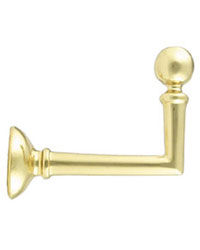 Tieback Hook Polished Brass