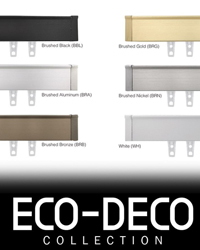 Eco-Deco Vesta Curtain Rods & Hardware