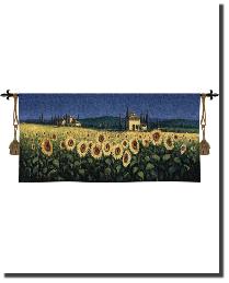 Tuscan Panorama Sunflowers