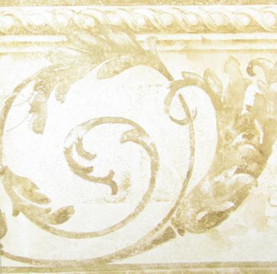Blue Mountain Wallcovering Seaton Scroll  Design by Color - Beige