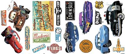 Blue Mountain Wallcovering Cars Victory Lane - Room Appliques  Search Results
